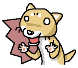 Mr. Shiba 7 sticker #15149897