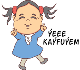 Juyten we Yapyshakguly sticker #15149922