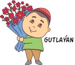 Juyten we Yapyshakguly sticker #15149925