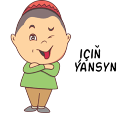 Juyten we Yapyshakguly sticker #15149926