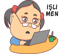 Juyten we Yapyshakguly sticker #15149950