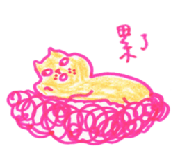 Squirrel and Cat sticker #15150072