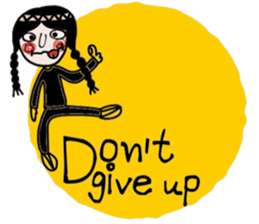 Mimi in black (Eng) sticker #15150120