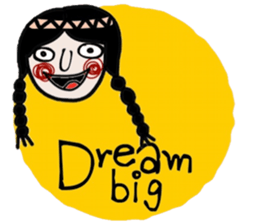 Mimi in black (Eng) sticker #15150124