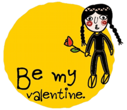 Mimi in black (Eng) sticker #15150126