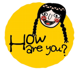 Mimi in black (Eng) sticker #15150129