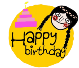 Mimi in black (Eng) sticker #15150131