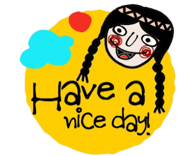 Mimi in black (Eng) sticker #15150133