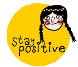 Mimi in black (Eng) sticker #15150135