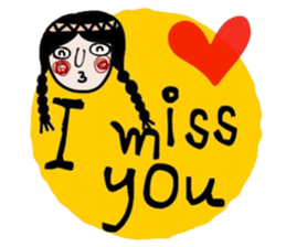 Mimi in black (Eng) sticker #15150144