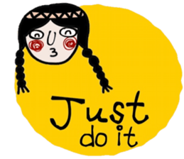 Mimi in black (Eng) sticker #15150150