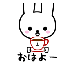rabbit-talk sticker #15150419