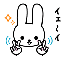 rabbit-talk sticker #15150428