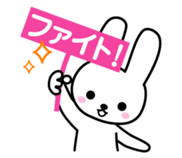 rabbit-talk sticker #15150433