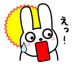 rabbit-talk sticker #15150434