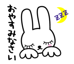 rabbit-talk sticker #15150450