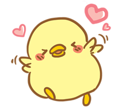 Cute chickens is mad! sticker #15152035