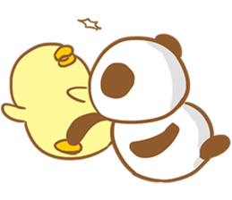 Cute chickens is mad! sticker #15152036