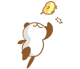 Cute chickens is mad! sticker #15152037