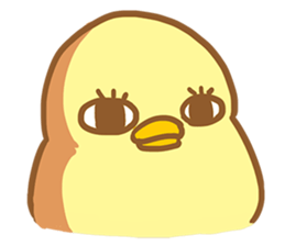 Cute chickens is mad! sticker #15152048