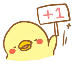 Cute chickens is mad! sticker #15152054