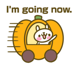 Rabbit's English sticker sticker #15153099