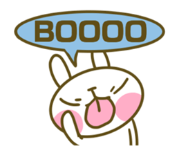 Rabbit's English sticker sticker #15153103