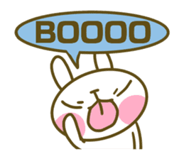 Rabbit's English sticker sticker #15153103