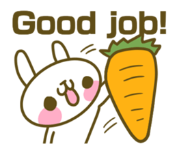 Rabbit's English sticker sticker #15153107