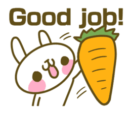 Rabbit's English sticker sticker #15153107