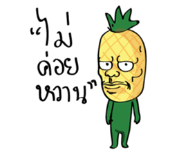 Pineapple Human sticker #15153468