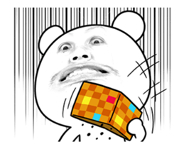 White Bear Animated 2.5 sticker #15153669