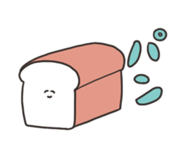 Rabbit of the thick character sticker #15153883