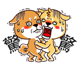 Shiba X Shiba sticker #15154254
