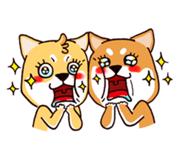 Shiba X Shiba sticker #15154257