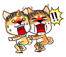 Shiba X Shiba sticker #15154263