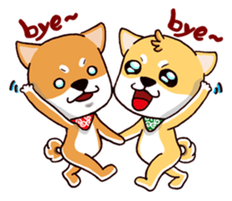 Shiba X Shiba sticker #15154280