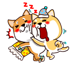 Shiba X Shiba sticker #15154283