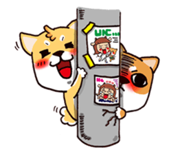 Shiba X Shiba sticker #15154289