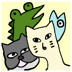 colorful and fun animals