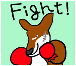 colorful and fun animals sticker #15154409