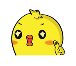 CIKI A Little Chicken sticker #15155007