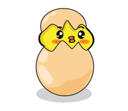 CIKI A Little Chicken sticker #15155009