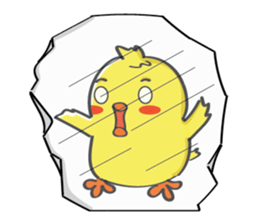 CIKI A Little Chicken sticker #15155010