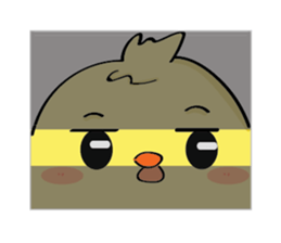 CIKI A Little Chicken sticker #15155022