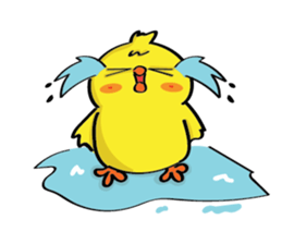 CIKI A Little Chicken sticker #15155026