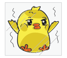 CIKI A Little Chicken sticker #15155032