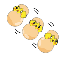 CIKI A Little Chicken sticker #15155033