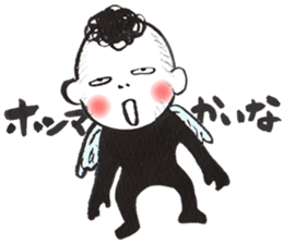 Bird-man Numeko 3 on St. Valentine's day sticker #15155188