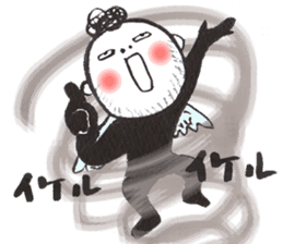 Bird-man Numeko 3 on St. Valentine's day sticker #15155194
